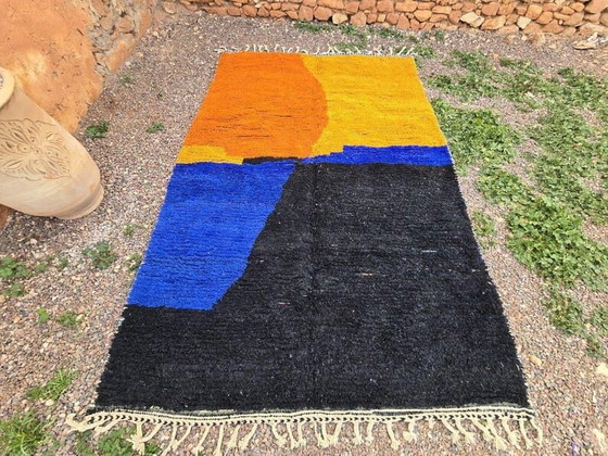 Handgewebter Naturwollteppich, traditioneller Stil, Größe 2/3 m – Aime Té, Teppiche & Läufer, Wool (photo 3 of 5)