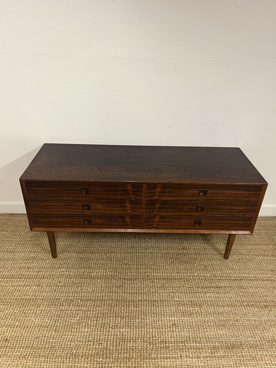 Image 1 of Mobile vintage danese Frans Brouer Palissander - Credenza in palissandro