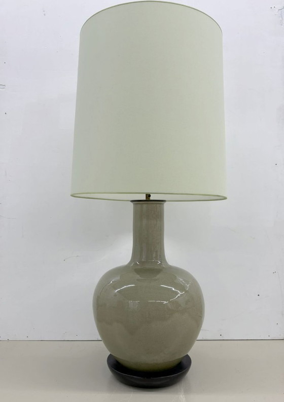 Große Celadon-Stehlampe – Stehleuchten, Ceramic (photo 4 of 7)