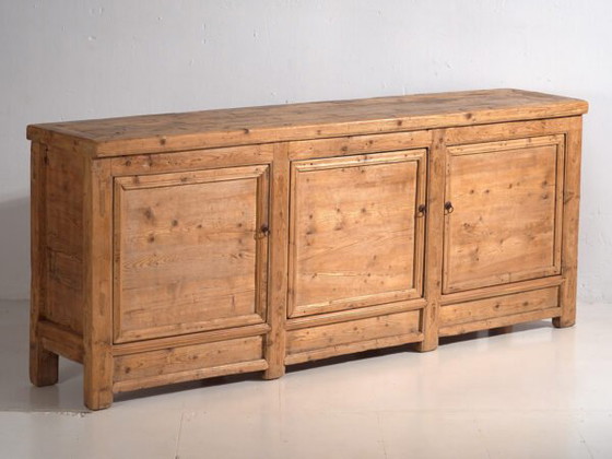 Antique sideboard in pine wood – China, circa 1900 – Iron (photo 42 of 71)
