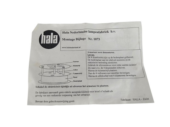 Image 1 of Hala Zeist - model 1073 - aluminum - ceiling lamp - 90's