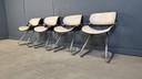 Set of Arpege dining chairs Étienne Fermigier for Baumann, 1970s