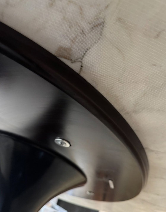 Image 1 of KNOLL Eero Saarinen Tavolo ovale 'TULIP' a Calacatta (2m44)