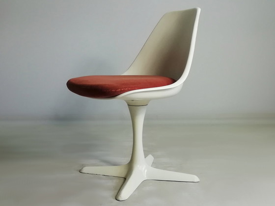 Image 1 of Silla original Arkana Tulip de M. Burke de la colección Star de los años 60. Silla Space Age.