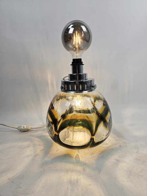Tischlampe Italien 1960er Jahre mit doppelter Beleuchtung