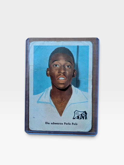 Die schwarze Perle Pele / 1961 / Brasilien Fußball Legende