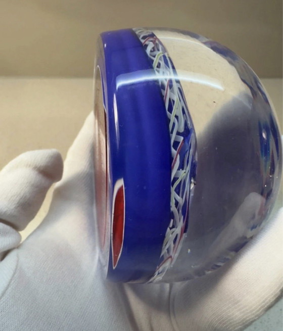 Image 1 of Antique Val Saint Lambert paperweight