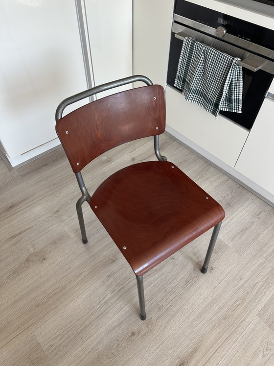 Image 1 of 3x TU Gispen Delft stoelen