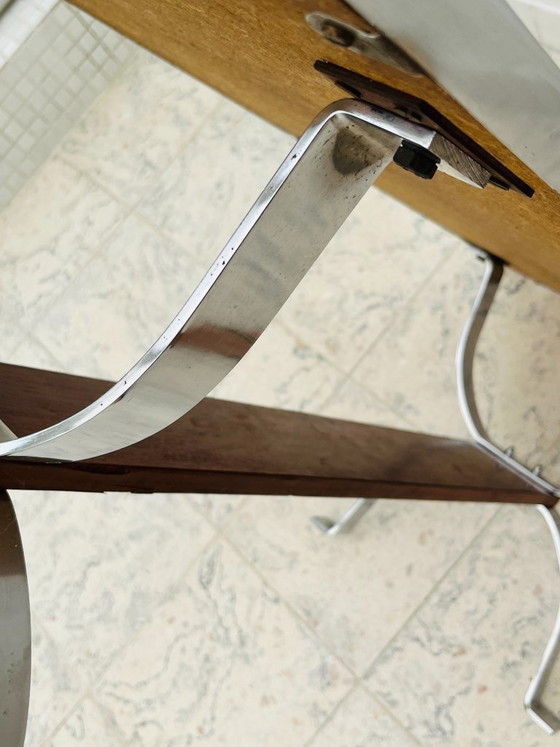 Tavolino Metakore in ceramica Vallauris, firmato Cedem – Tavolini da caffè, Chrome (photo 16 of 18)