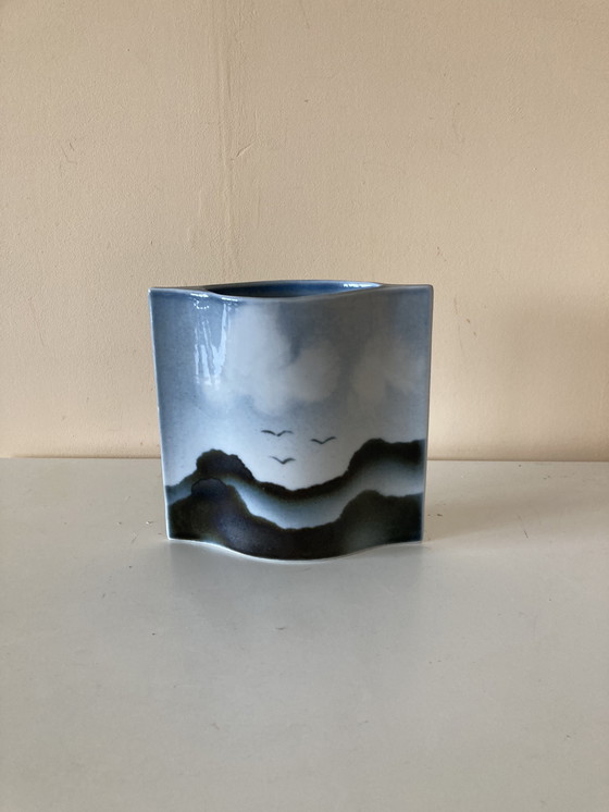Image 1 of Vintage vase by Yves Mohy for Virebent