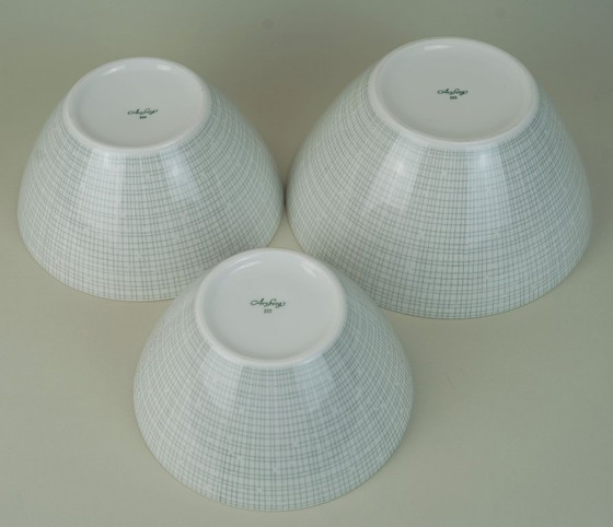 Image 1 of 3 cuencos Arzberg 2025 Heinrich Löffelhardt 1957 Diseño clásico