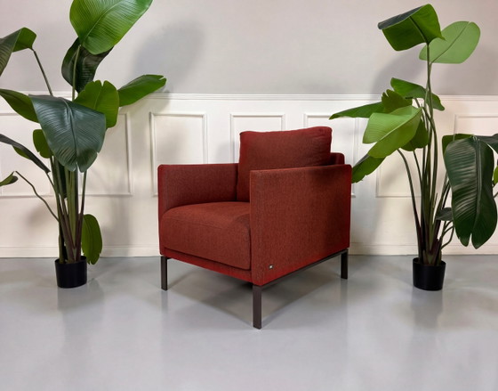 Image 1 of Rolf Benz Cara designbank + Sessel Rot bank