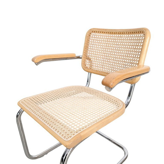 Image 1 of Original Thonet Freischwinger S64V Marcel Breuer Design Stuhl hell