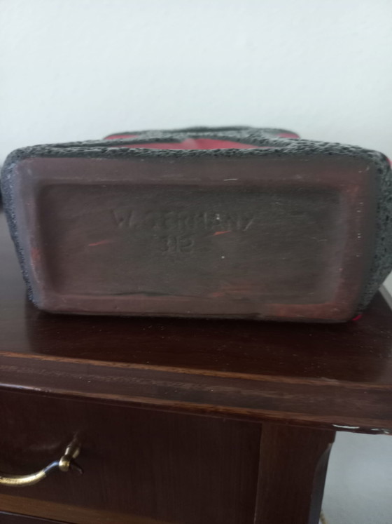 Image 1 of Roth Keramik Guitar vase West Germany 312