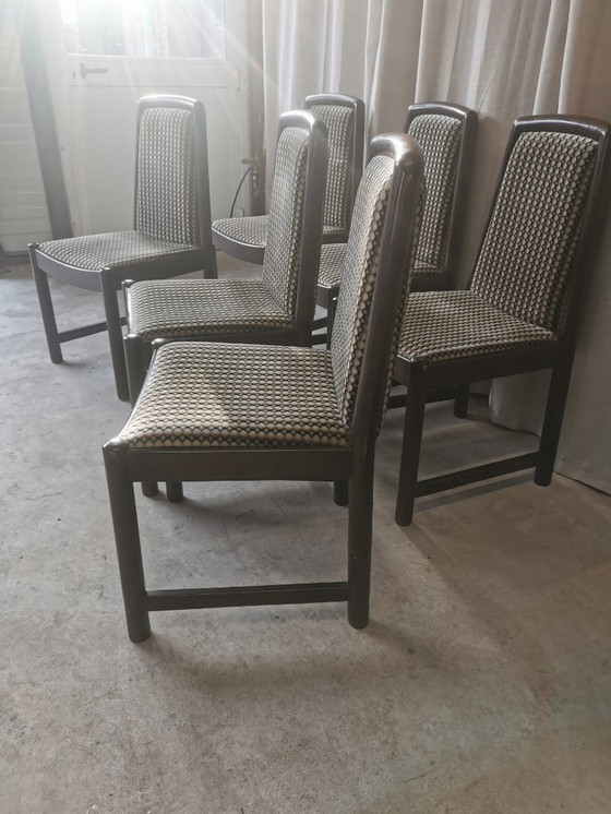 Image 1 of 6 sedie vintage art déco - anni '60