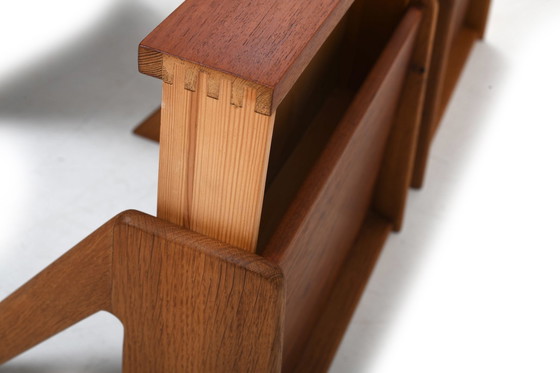 Image 1 of Mid-Century Danish Wall-Mounted Nightstands by Ølholm