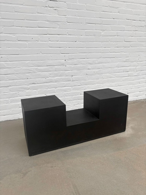 Image 1 of Salontafel met schaakmotief van Mario Bellini voor B&B Italia, jaren 70, set van 3