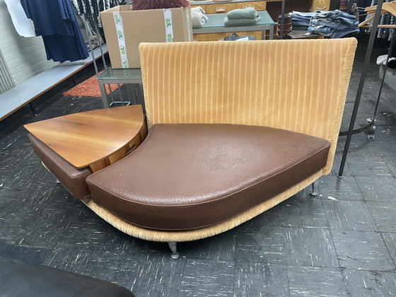 Image 1 of Moroso sofa with wooden table