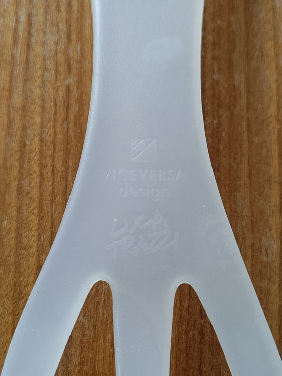 Image 1 of Luca Trazzi salad cutlery for Viceversa Design