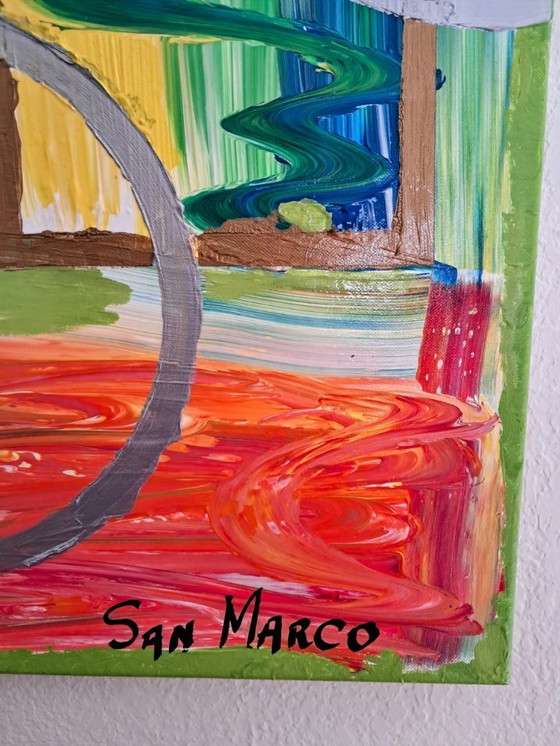 Image 1 of Enzo SAN MARCO - Utopia - Artist's Painting