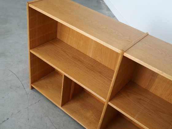 Image 1 of Bücherregal aus Eschenholz, dänisches Design, 1970er Jahre, Hersteller: Lyby Møbler