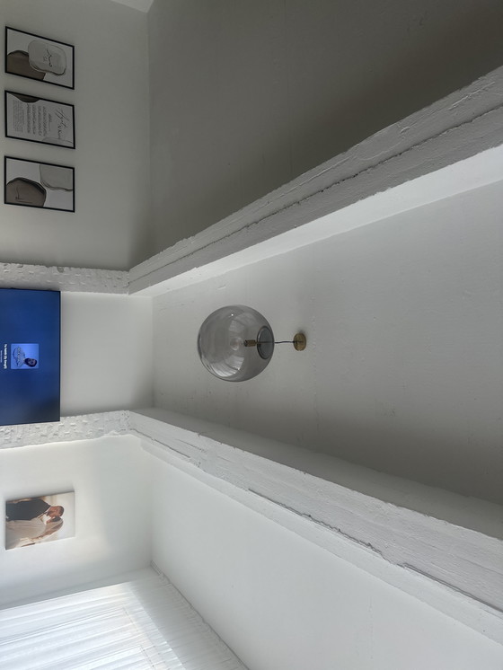 Image 1 of Hanglamp Grote met Goud en Grijs