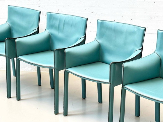 Image 1 of Set of 4 chairs model (Pasqualina) by Grassi & Bianchi for Enrico Pellizzoni