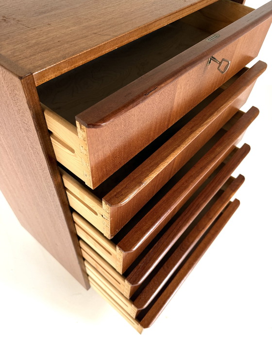 Image 1 of Cassettiera vintage danese in teak anni '60