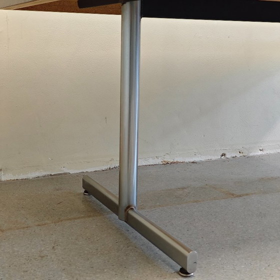 Image 1 of Vintage dining table wood metal