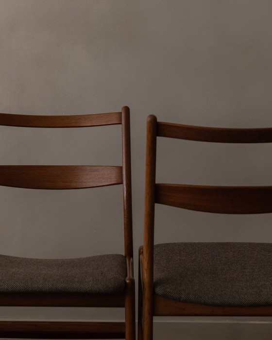 Image 1 of Lot de 4 chaises de salle à manger vintage Minett, Yngve Ekström, Troeds, Suède - Chaises Scandinaves