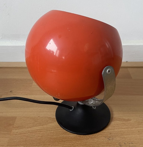 Image 1 of Anvia - Vintage oranje Eyeball wandlamp
