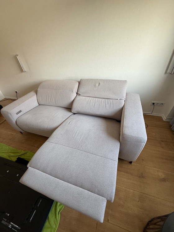 Electric Sofa / 3-Seater – Recline Function – Very Good Condition – 3-5 seaters, Textile (photo 3 of 5)