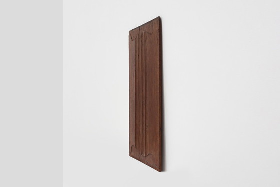 Image 1 of Panel gótico tallado en roble del siglo XVI, Bélgica