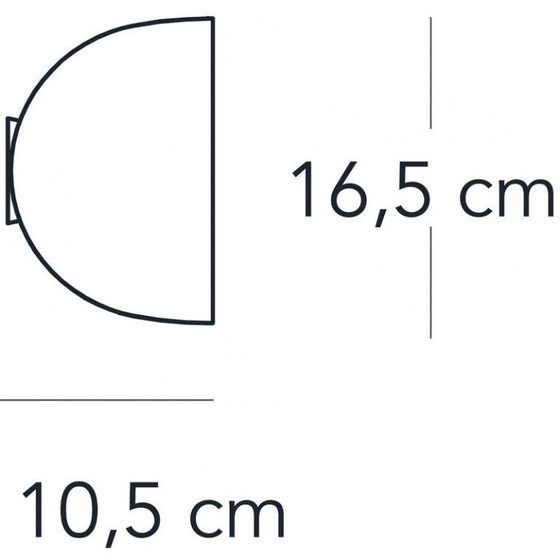 Image 1 of FontanaArte - IO Wandlamp Wit