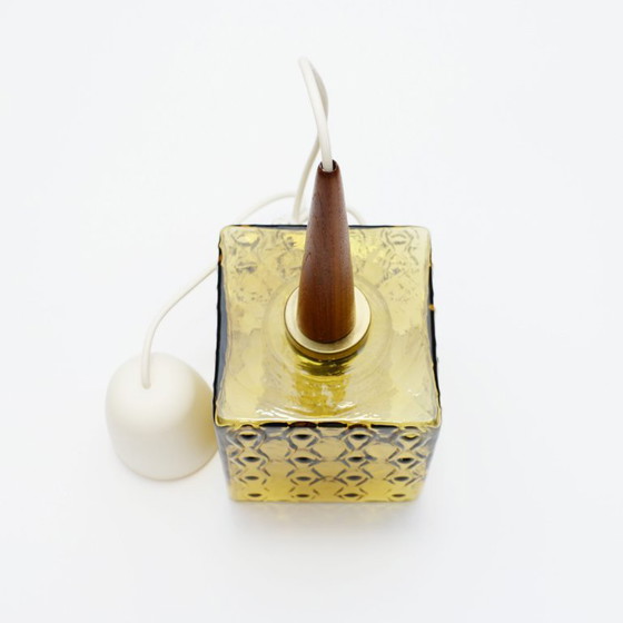 Image 1 of Lámpara de teca, Suecia, década de 1970