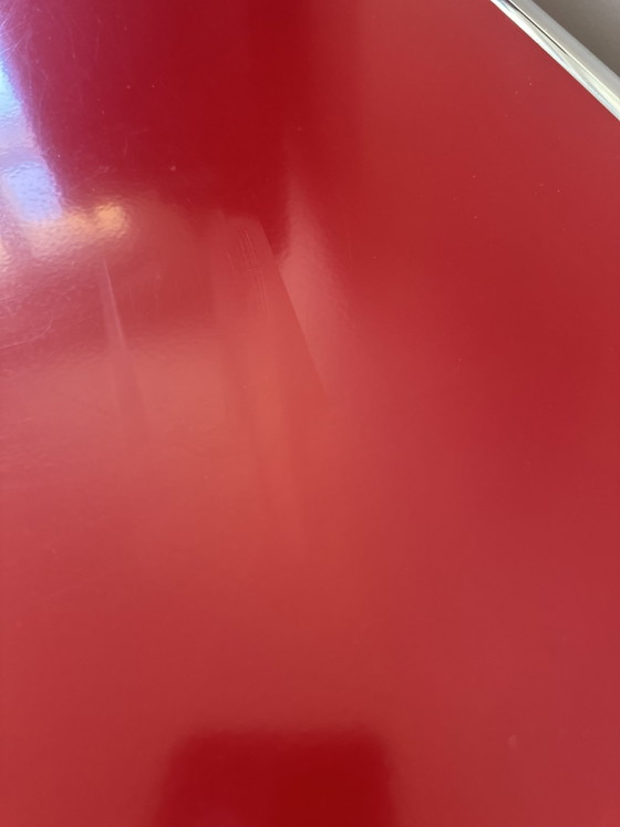 Image 1 of Original USM Haller Lowboard | TV Unit | Ruby Red | Excellent Condition | From First Owner