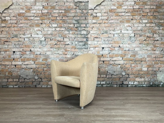 Leolux Carabisa beige - tissu | Axel Enthoven, Fauteuils, Textile, Métal, Crème, Modern (photo 3 sur 7)