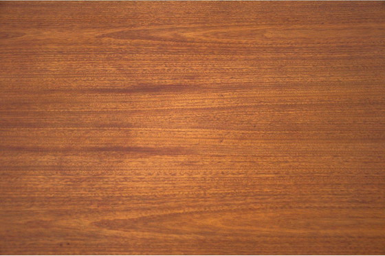 Image 1 of Teakhouten tafel, Denemarken, jaren 1960.