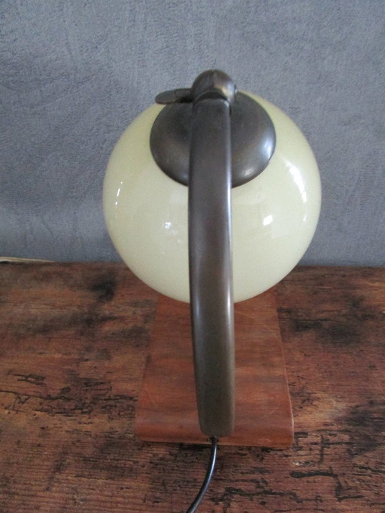 Image 1 of Beautiful art deco lamp from the 1920s-1940s in nice vintage condition.