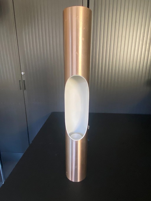 Wandlamp Fuga XL Koper - Rosé Raak Komulainen 1970 Vintage