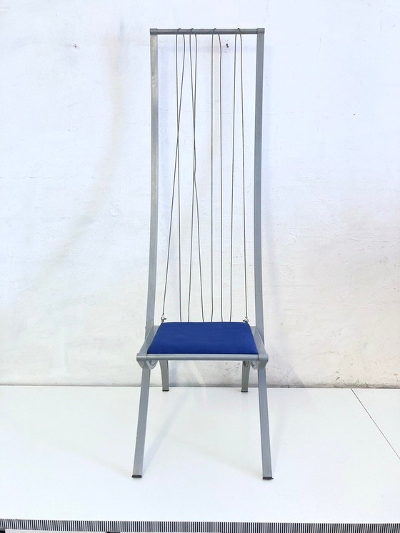 Image 1 of Poltrona a forma di arpa XXL degli anni '80/'90, Dietrich Design, alta 160 cm.