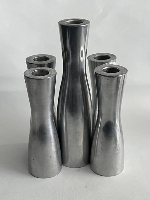 5x IKEA Göta candlesticks (Erika Pekkari)