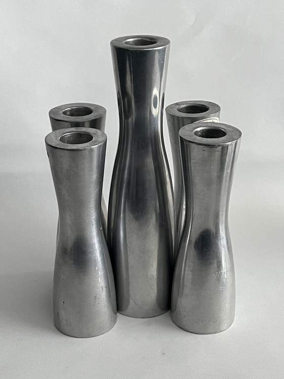 Image 1 of 5x IKEA Göta candlesticks (Erika Pekkari)