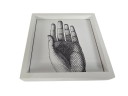 Piero Fornasetti - Bardelli - Carreau de céramique avec cadre en bois - Italie - 2000