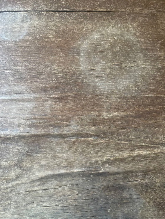 Image 1 of Tavolo Art Déco con una forma elegante e meravigliosamente curva per l'estensione