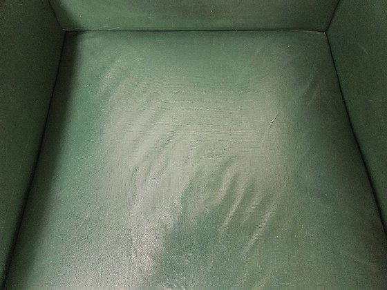 Coppia di poltrone Art Déco in noce e pelle verde, 1940 – Wood (photo 16 of 21)