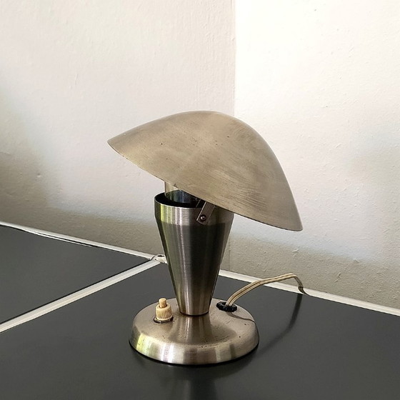 Image 1 of Lampe de table Josef Hurka Chrome Napako vintage Mid Century