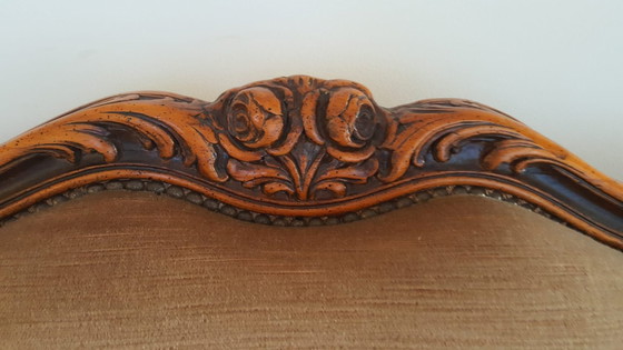 Image 1 of Divano Luigi XV 3 posti + 2 poltrone