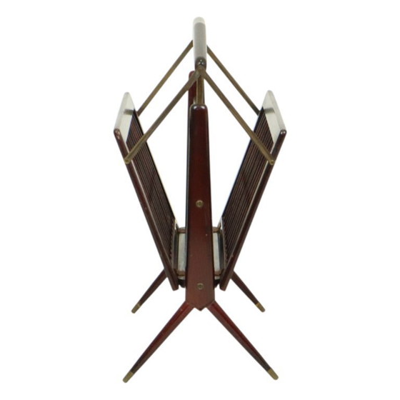 Image 1 of Italian Magazine Rack Magazine Rack Cesare Lacca