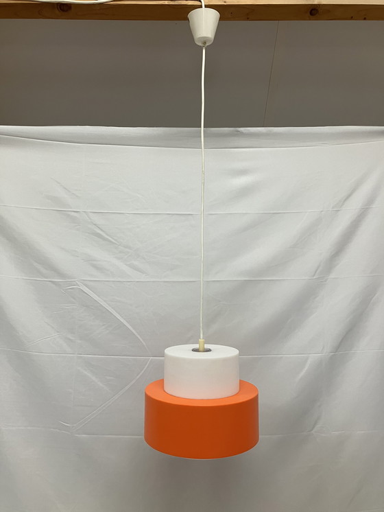 Image 1 of Lampada a sospensione vintage Luxus 'Cylindus' Svezia 1970